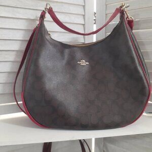 COACH Brown Hobo Bag Handbag Fashion Style Carry Purse